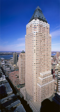 Photo: external view of America New York office