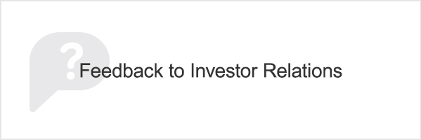 Feedback to Investor Relations