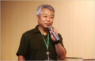 Photo: Mr. Toshiyuki Takeuchi, Director of Fukushima Office in JANIC