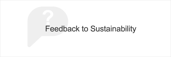 Feedback to Sustainability