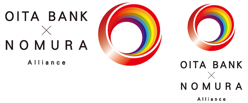 『OITA BANK x NOMURA Aliance』ロゴ
