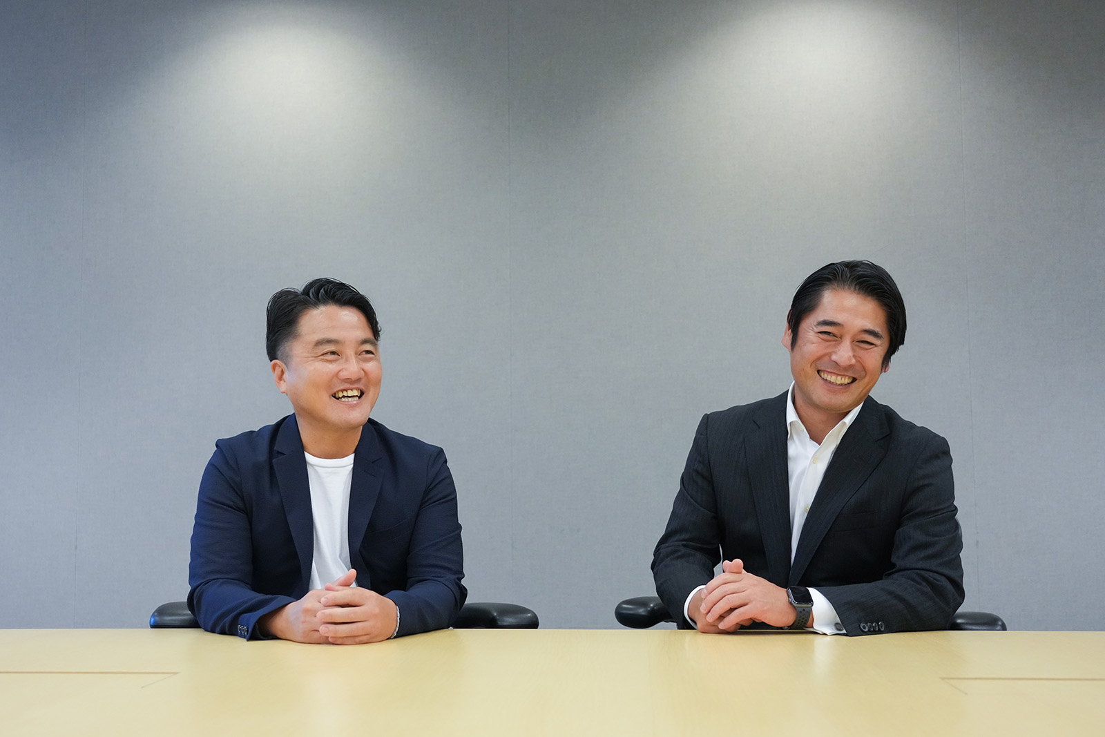 左:TABLE FOR TWO International代表理事 小暮真久氏、右:野村ホールディングス グループ広報担当執行役員 谷垣浩司