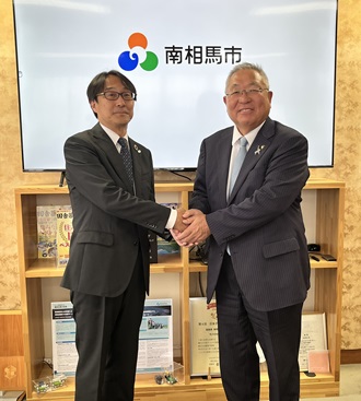 南相馬市 門馬市長と東日本高速道路 杉村氏