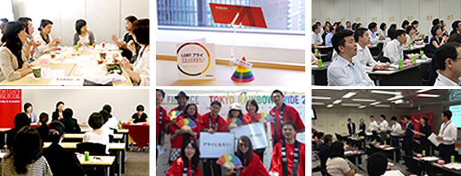 Photos: Planning and management of information dissemination and promotional events for Nomura employees