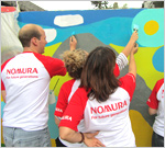 Photo: Corporate communications kids company team challenge